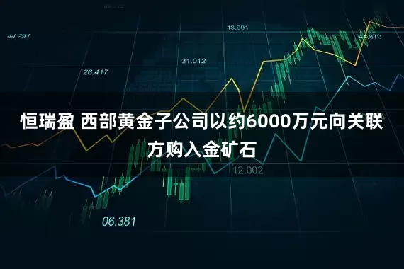 恒瑞盈 西部黄金子公司以约6000万元向关联方购入金矿石